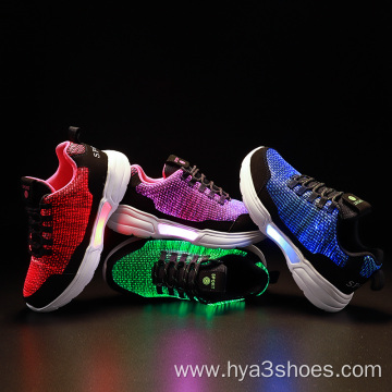 Fashion Rechargeable Fiber Optic Shoes